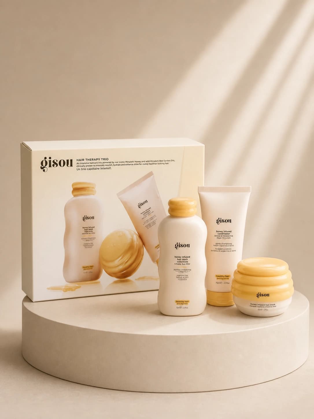 Gisou Set Hair Therapy Trio